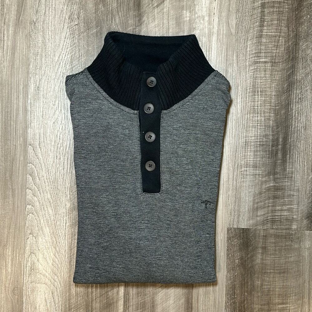 Fynch-Hatton Henley Pullover Sweater - Large